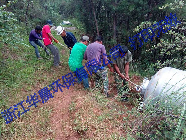 浙江华晨环保有限公司精准扶贫为贫困山区安全饮水工程(图3)